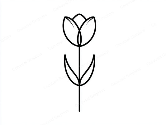 Tulip Vector Graphic preview