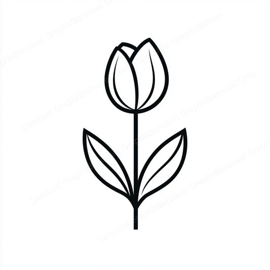 Tulip Vector Graphic preview