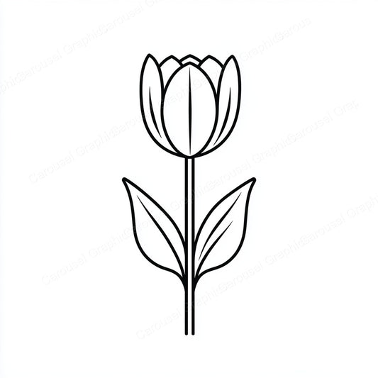 Tulip Vector Graphic preview