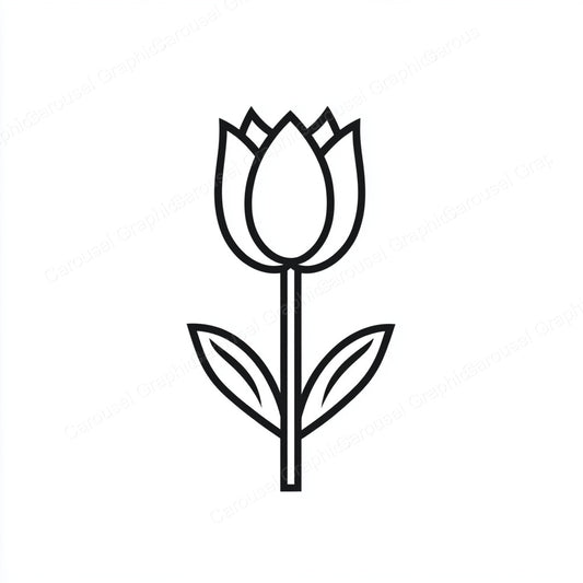 Tulip Vector Graphic preview