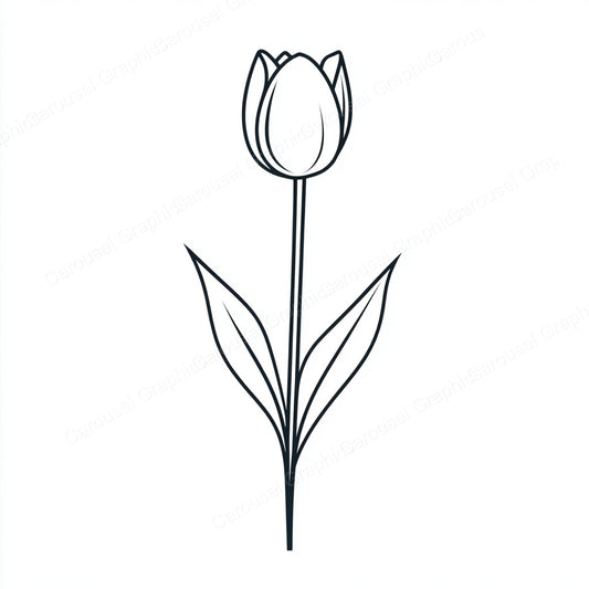 Tulip Vector Graphic preview