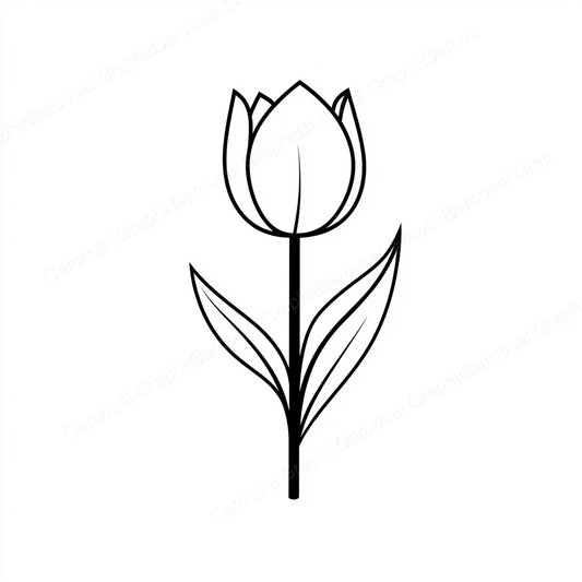 Tulip Vector Graphic preview
