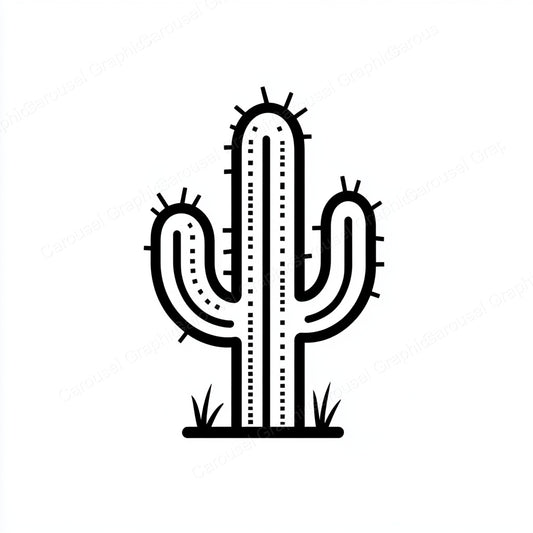 Cactus Vector Graphic preview