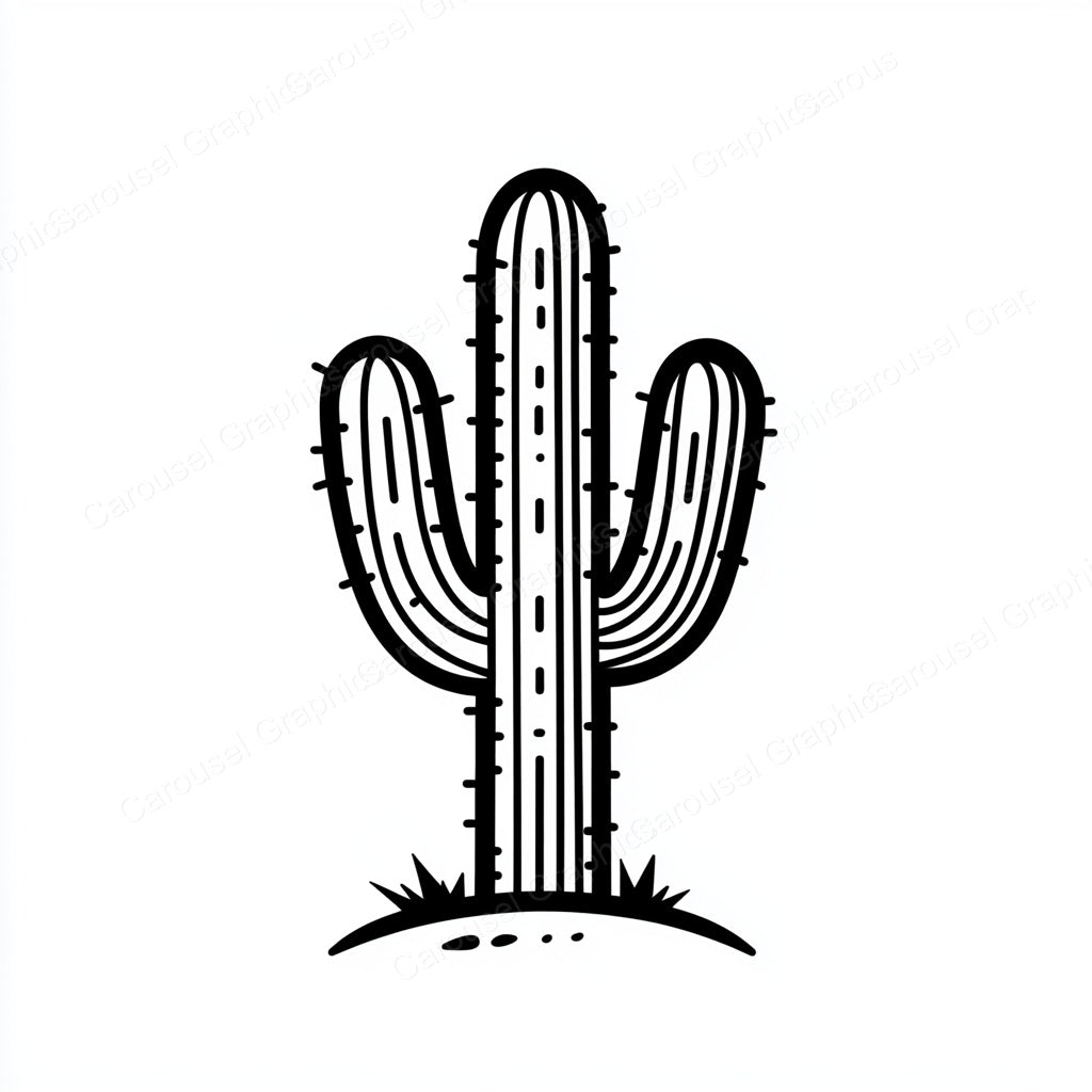 Cactus Vector Graphic preview
