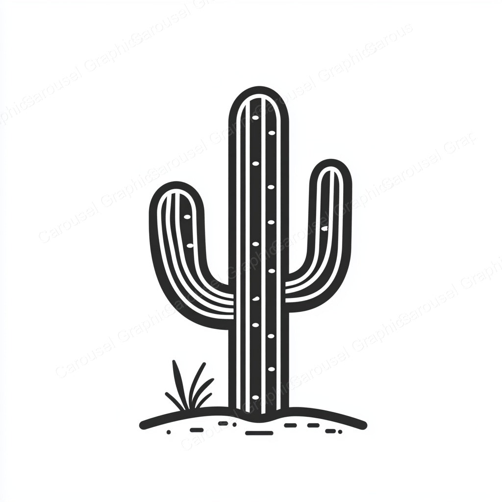 Cactus Vector Graphic preview