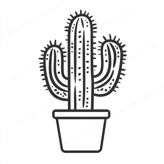 Cactus Vector Graphic preview