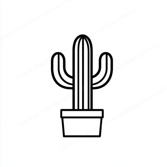Cactus Vector Graphic preview
