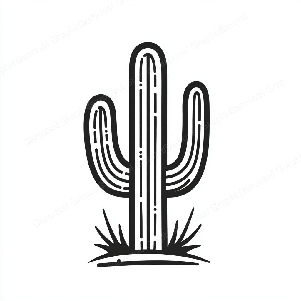 Cactus Vector Graphic preview