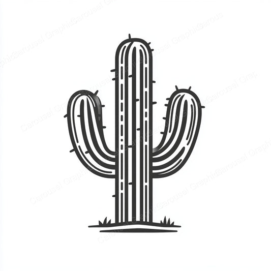 Cactus Vector Graphic preview