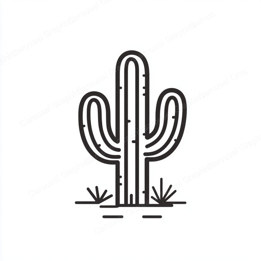 Cactus Vector Graphic preview