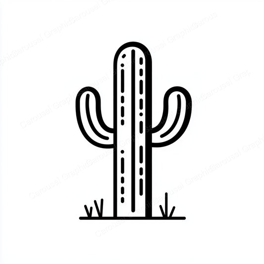 Cactus Vector Graphic preview