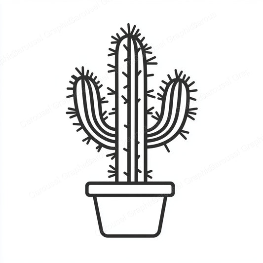 Cactus Vector Graphic preview