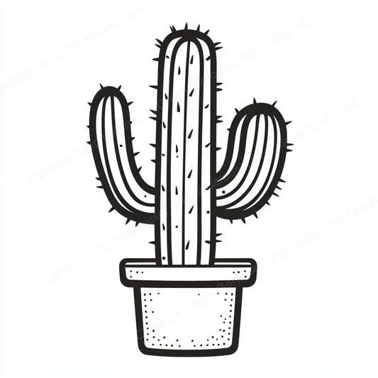Cactus Vector Graphic preview