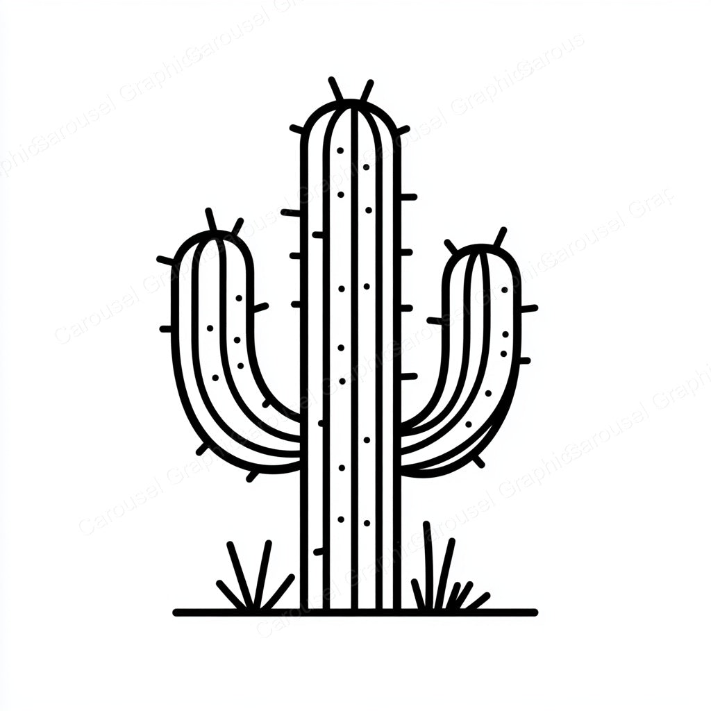 Cactus Vector Graphic preview