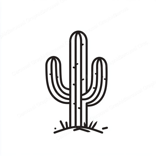 Cactus Vector Graphic preview