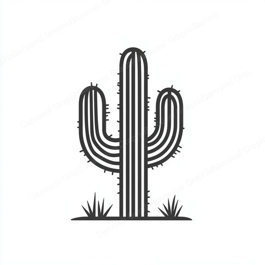 Cactus Vector Graphic preview