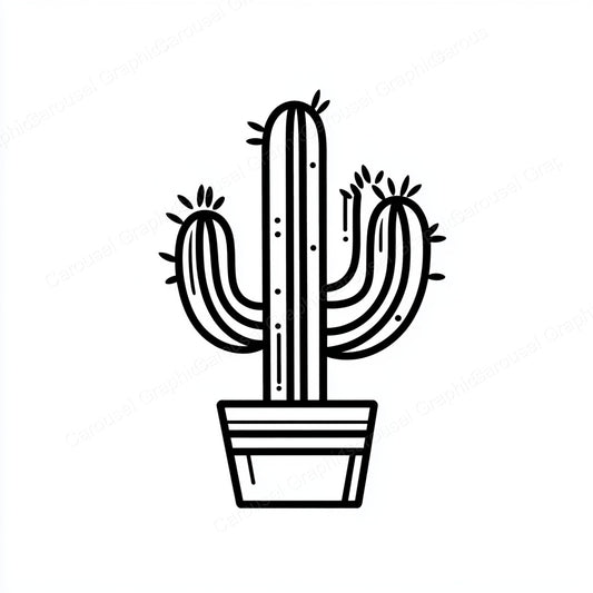 Cactus Vector Graphic preview