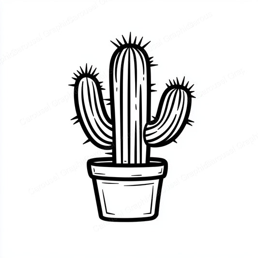 Cactus Vector Graphic preview
