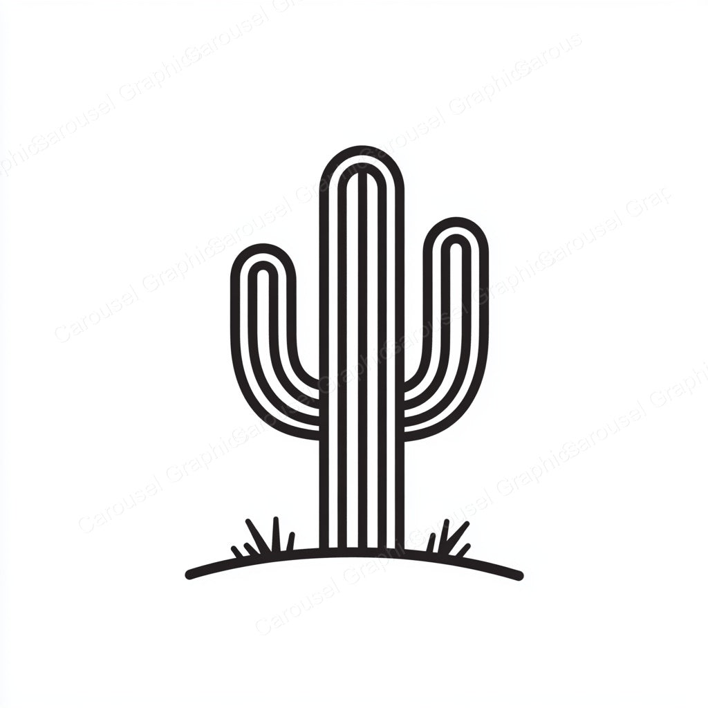 Cactus Vector Graphic preview