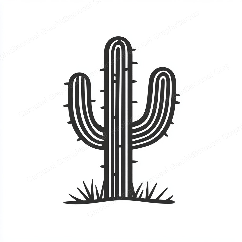 Cactus Vector Graphic preview