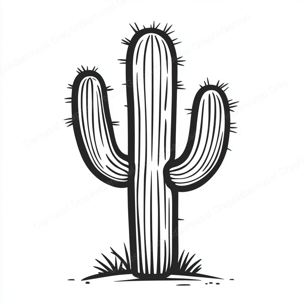 Cactus Vector Graphic preview