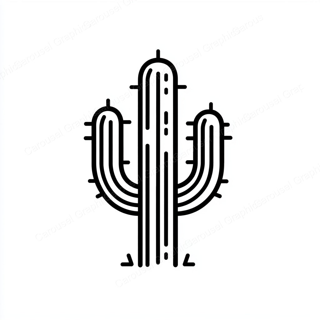 Cactus Vector Graphic preview