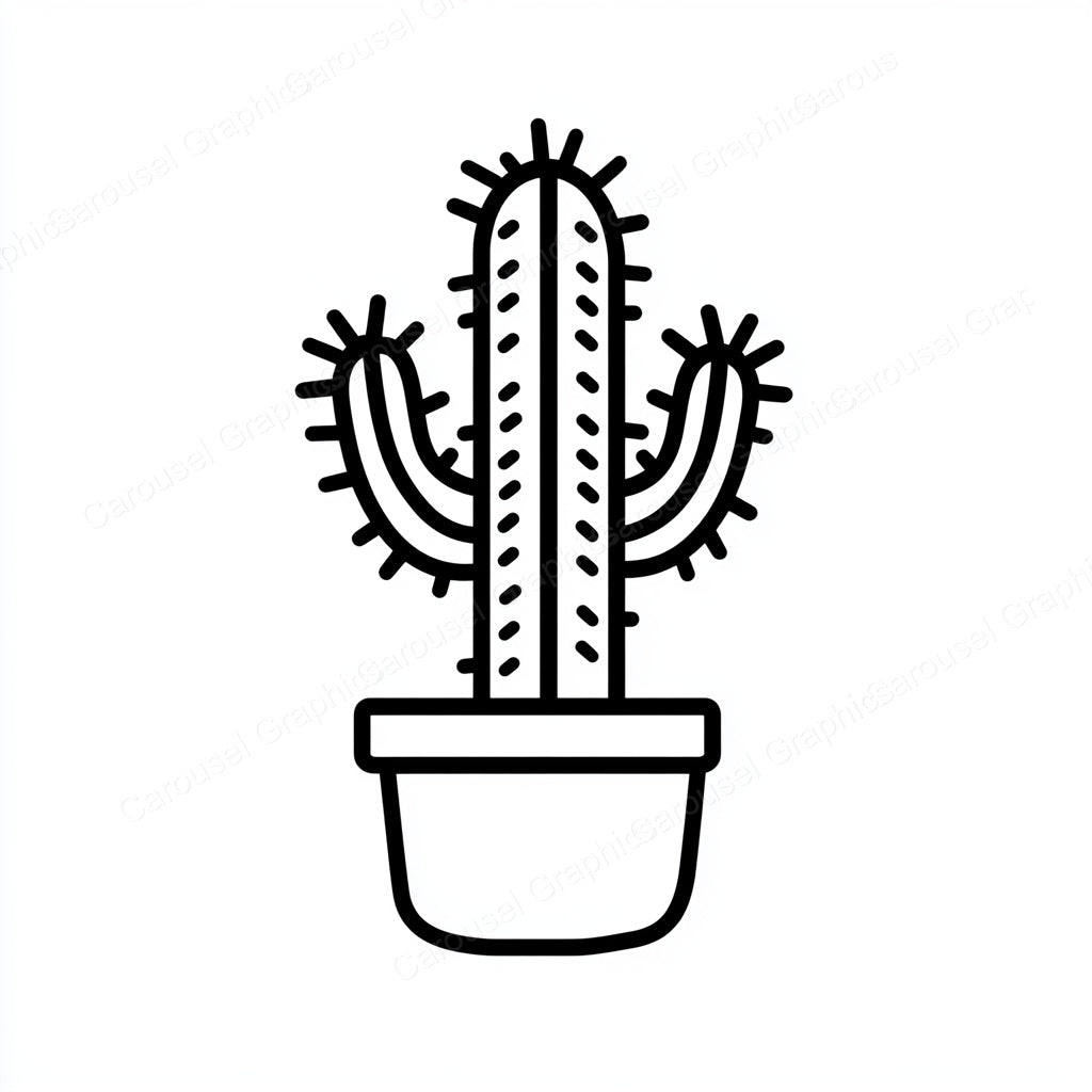Cactus Vector Graphic preview