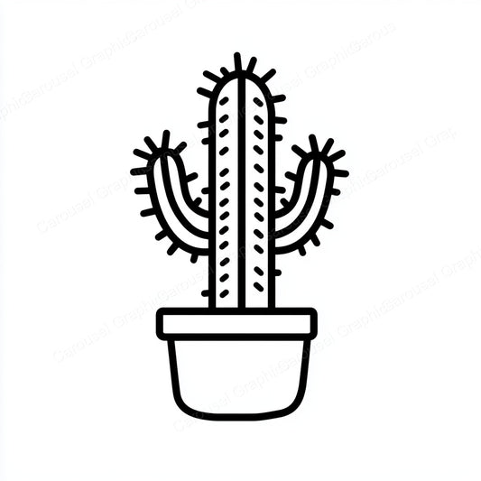 Cactus Vector Graphic preview
