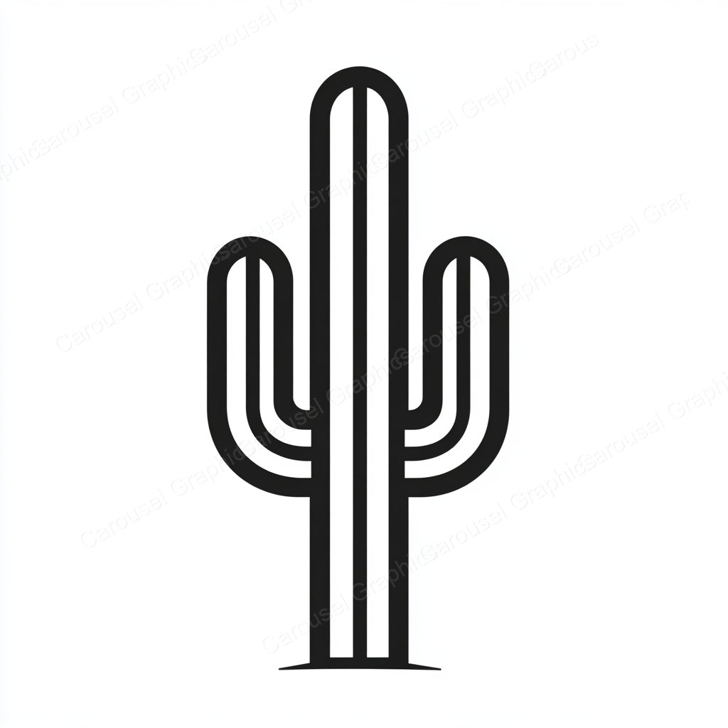 Cactus Vector Graphic preview