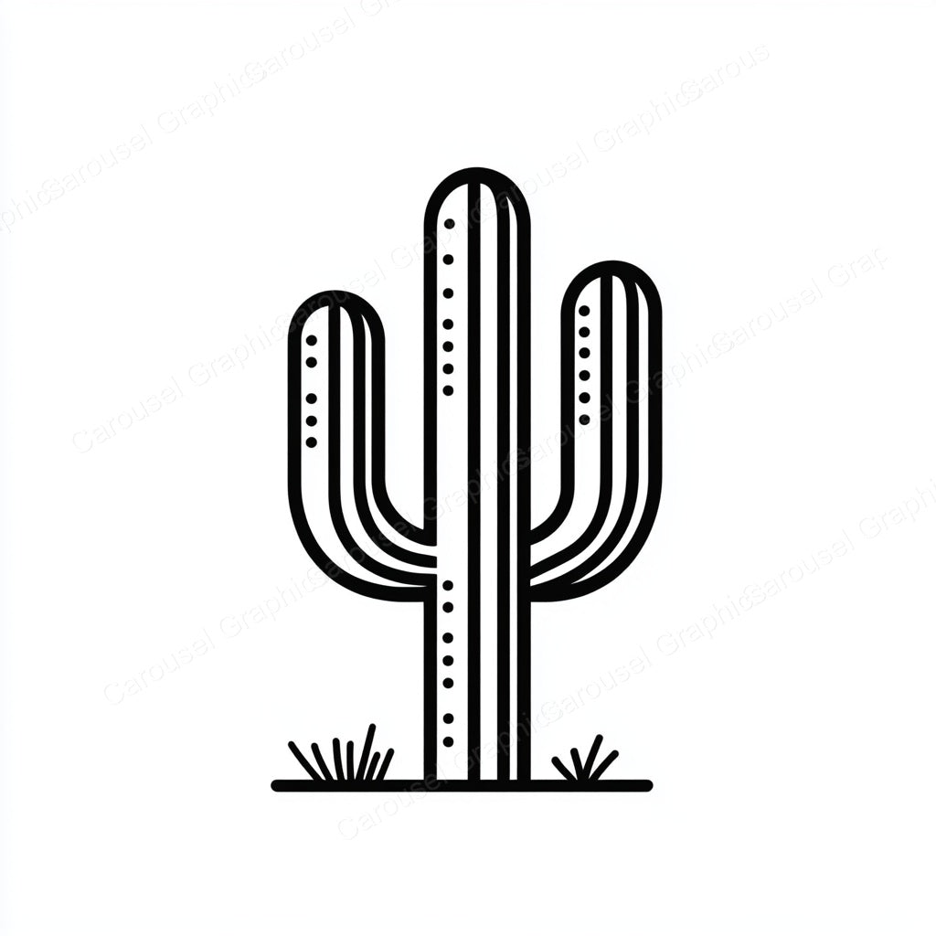 Cactus Vector Graphic preview