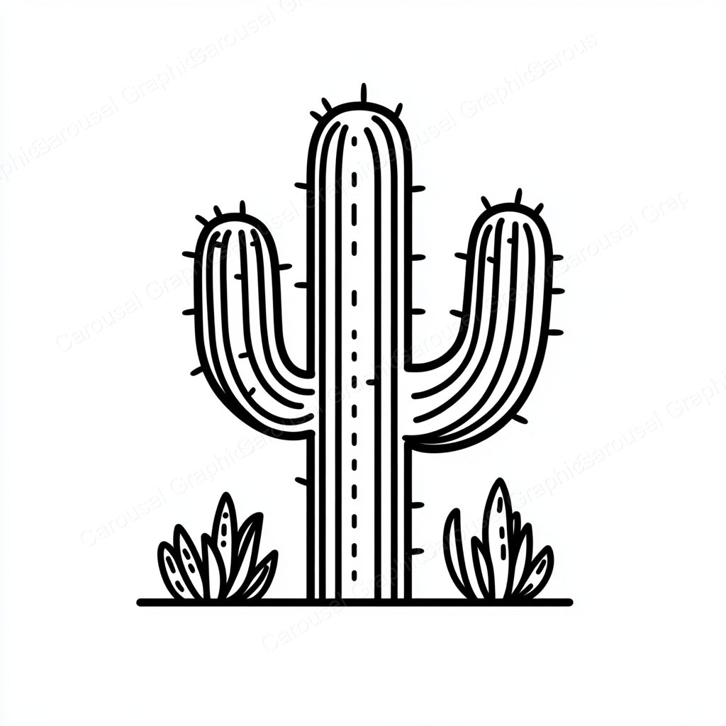 Cactus Vector Graphic preview