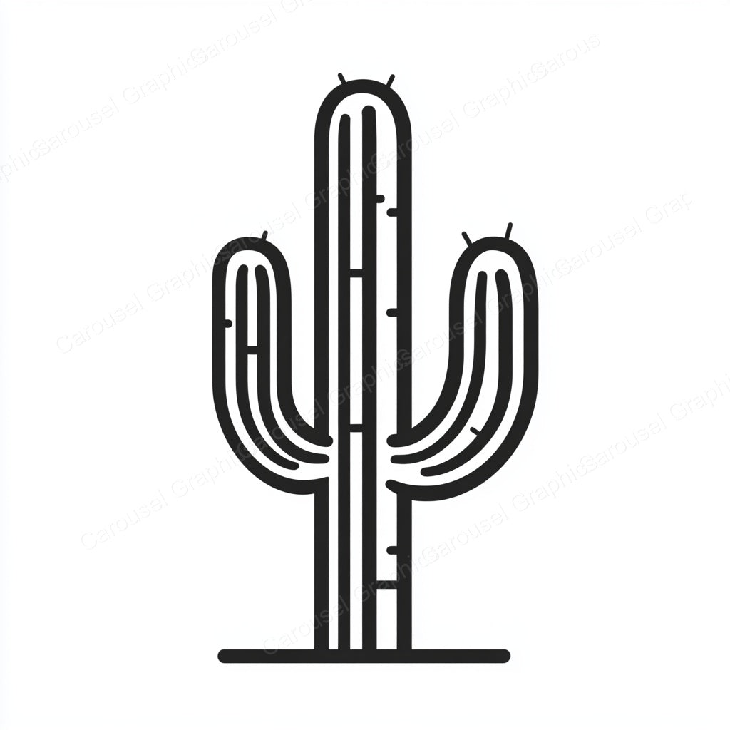 Cactus Vector Graphic preview