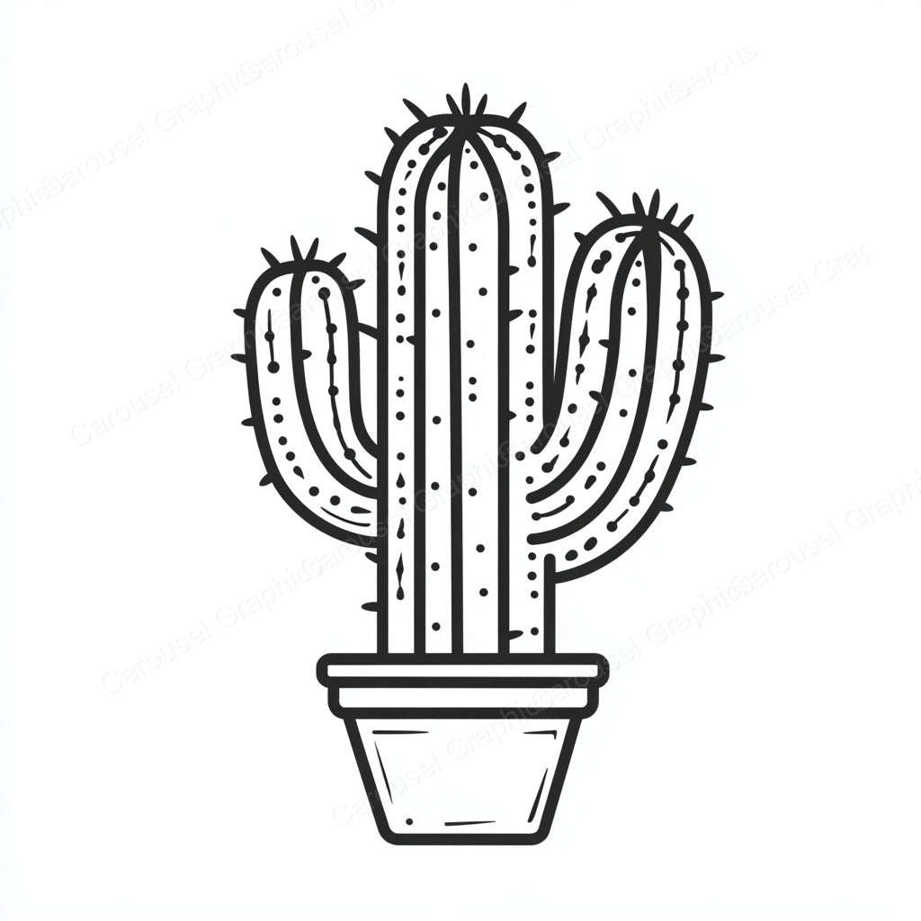 Cactus Vector Graphic preview
