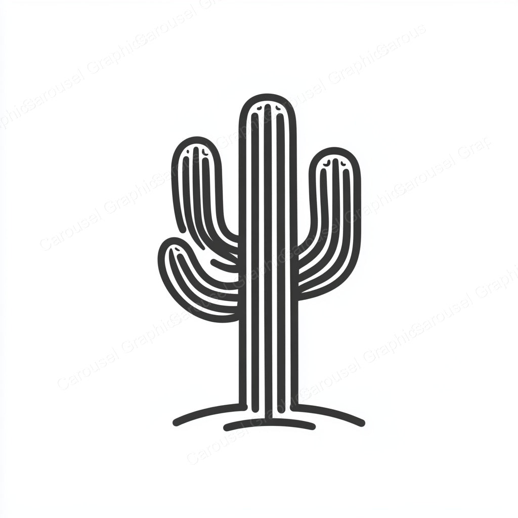 Cactus Vector Graphic preview
