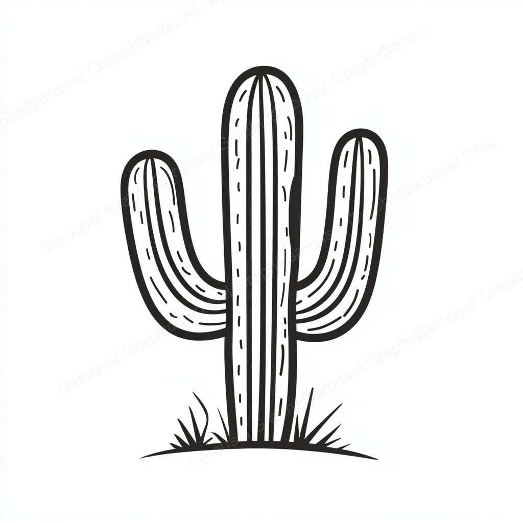 Cactus Vector Graphic preview
