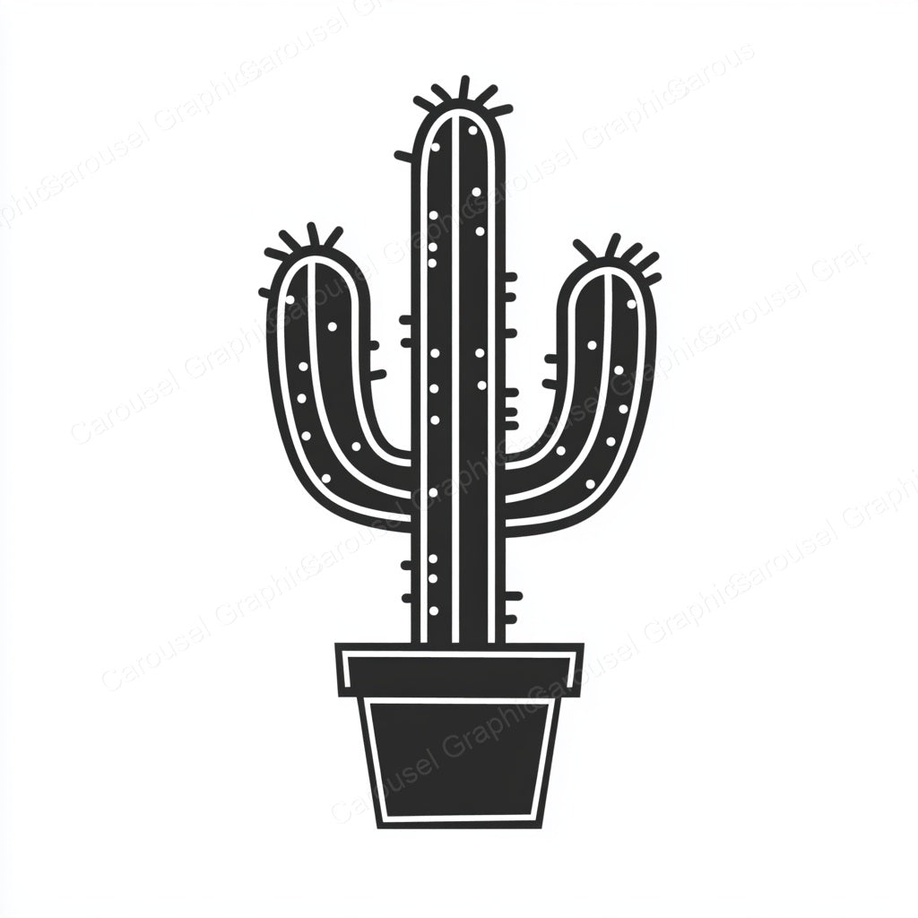 Cactus Vector Graphic preview