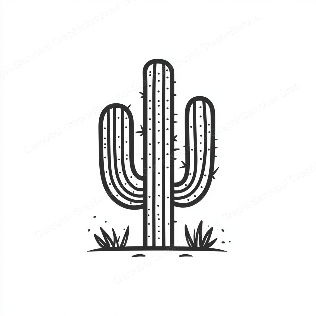 Cactus Vector Graphic preview