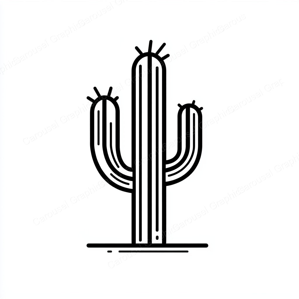 Cactus Vector Graphic preview