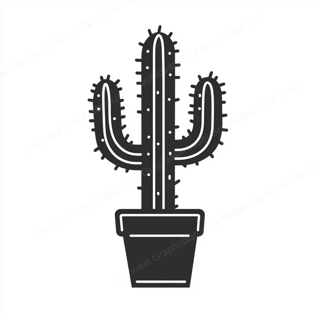 Cactus Vector Graphic preview