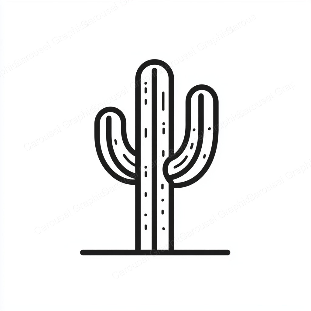 Cactus Vector Graphic preview