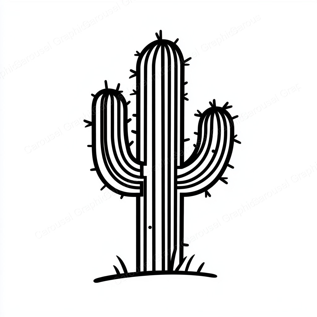 Cactus Vector Graphic preview