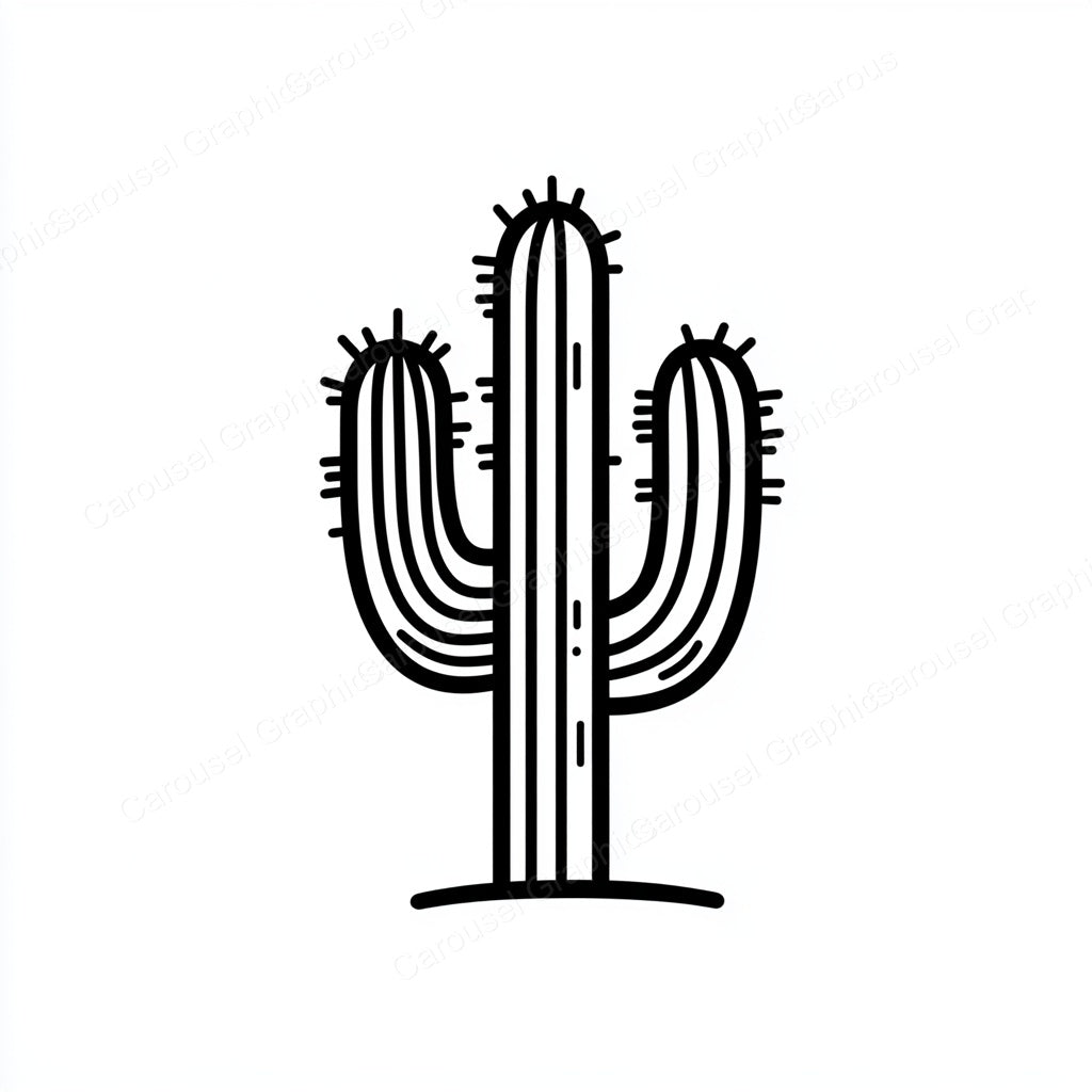 Cactus Vector Graphic preview