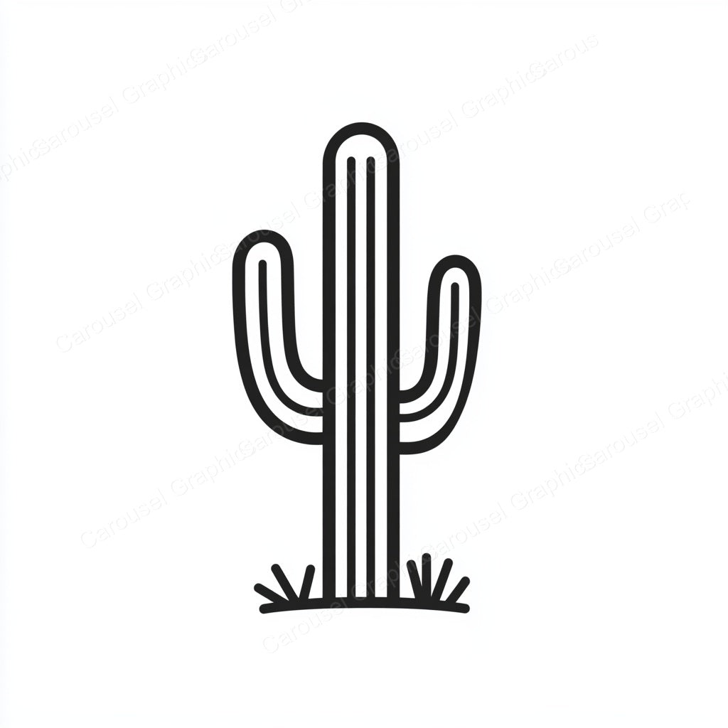Cactus Vector Graphic preview