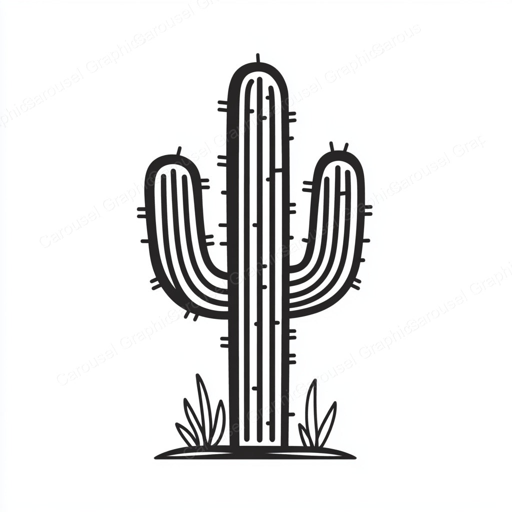 Cactus Vector Graphic preview