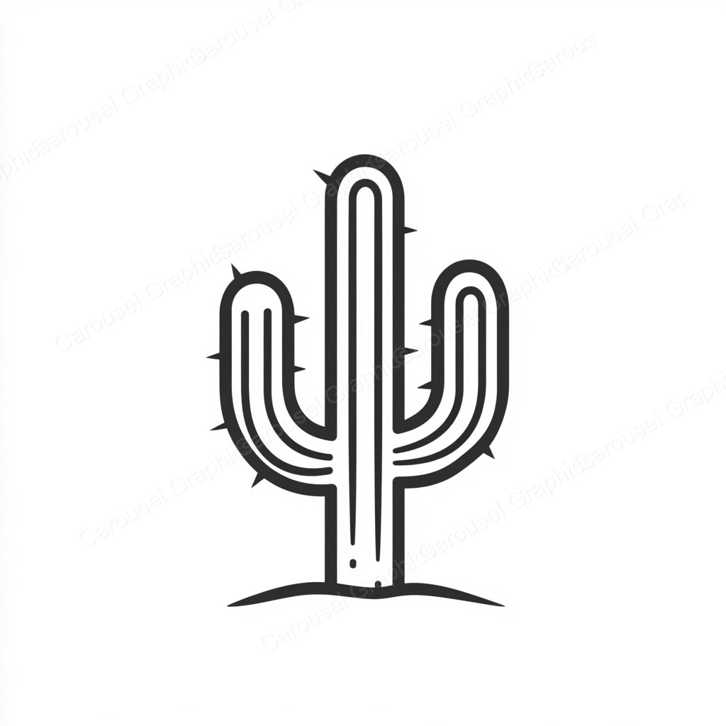 Cactus Vector Graphic preview