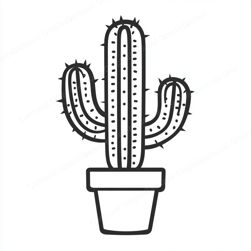 Cactus Vector Graphic preview