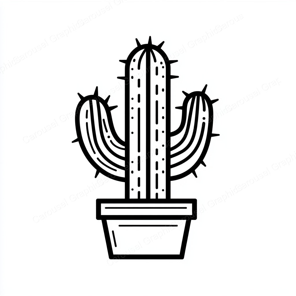 Cactus Vector Graphic preview