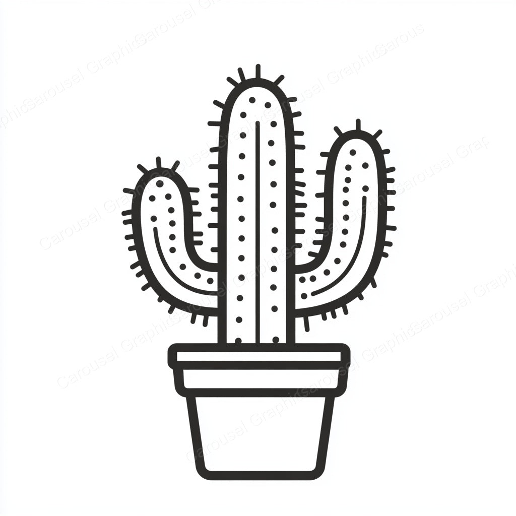 Cactus Vector Graphic preview