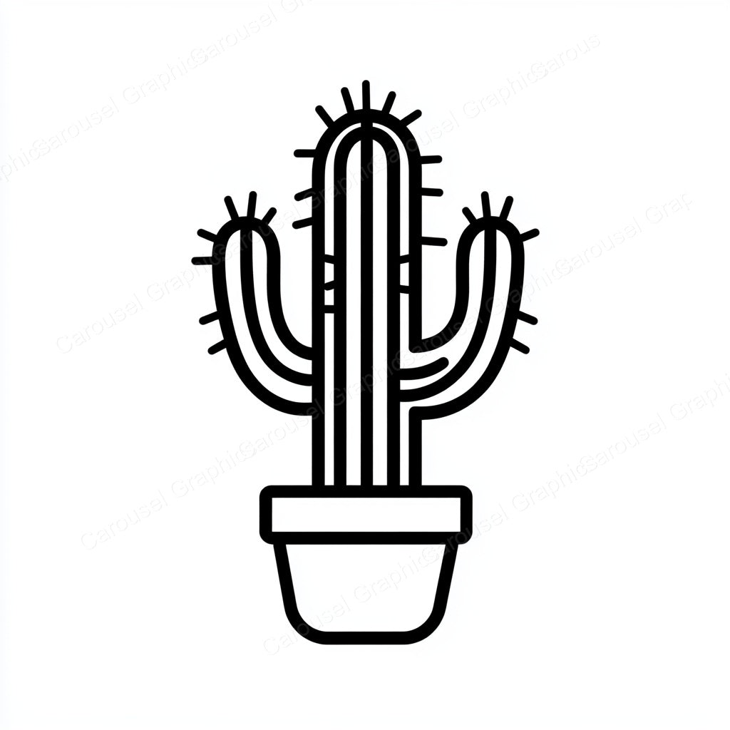 Cactus Vector Graphic preview