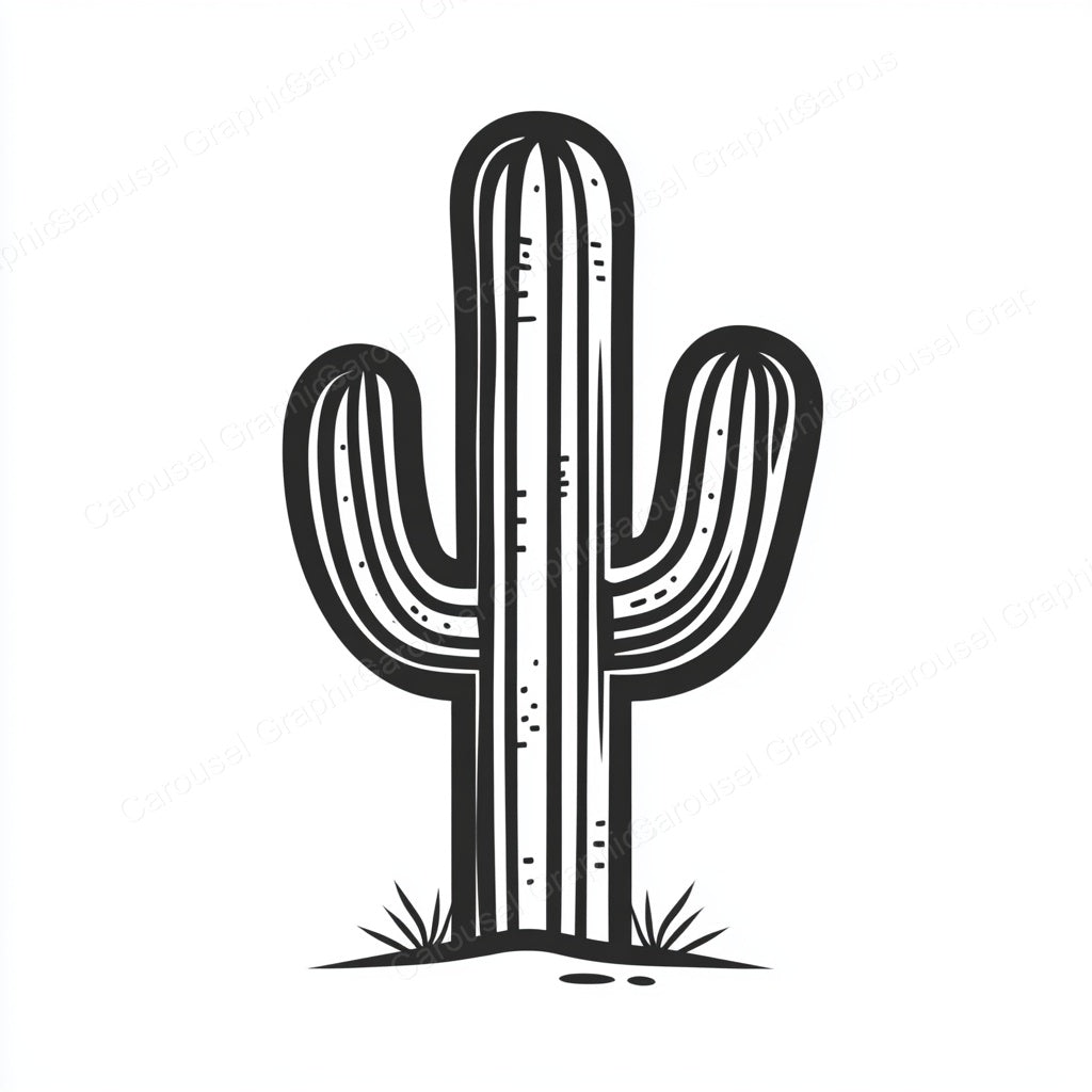 Cactus Vector Graphic preview